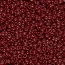 Miyuki rocailles Perlen 11/0 - Chocolate brown opaque 11-419
